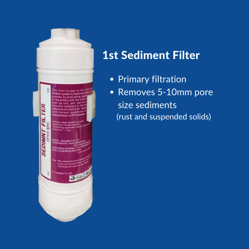 1st Sediment Filter